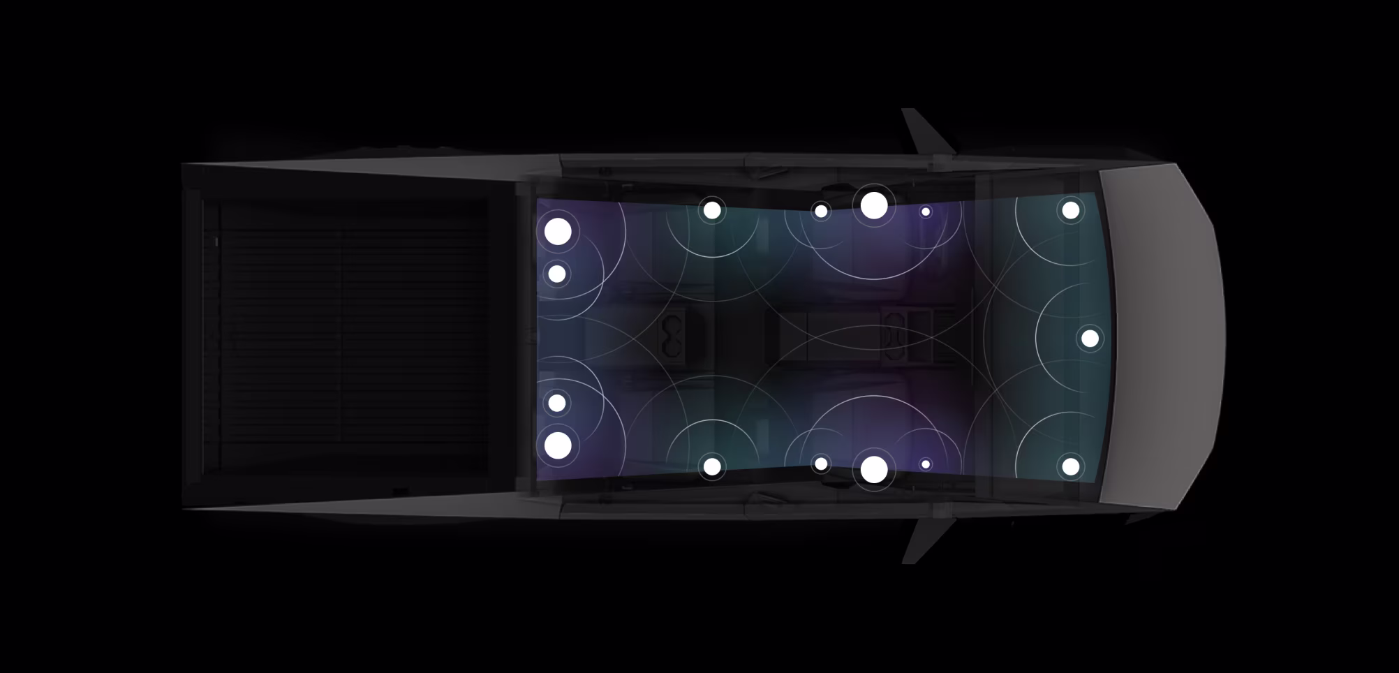 Üstün ses sistemi şeması